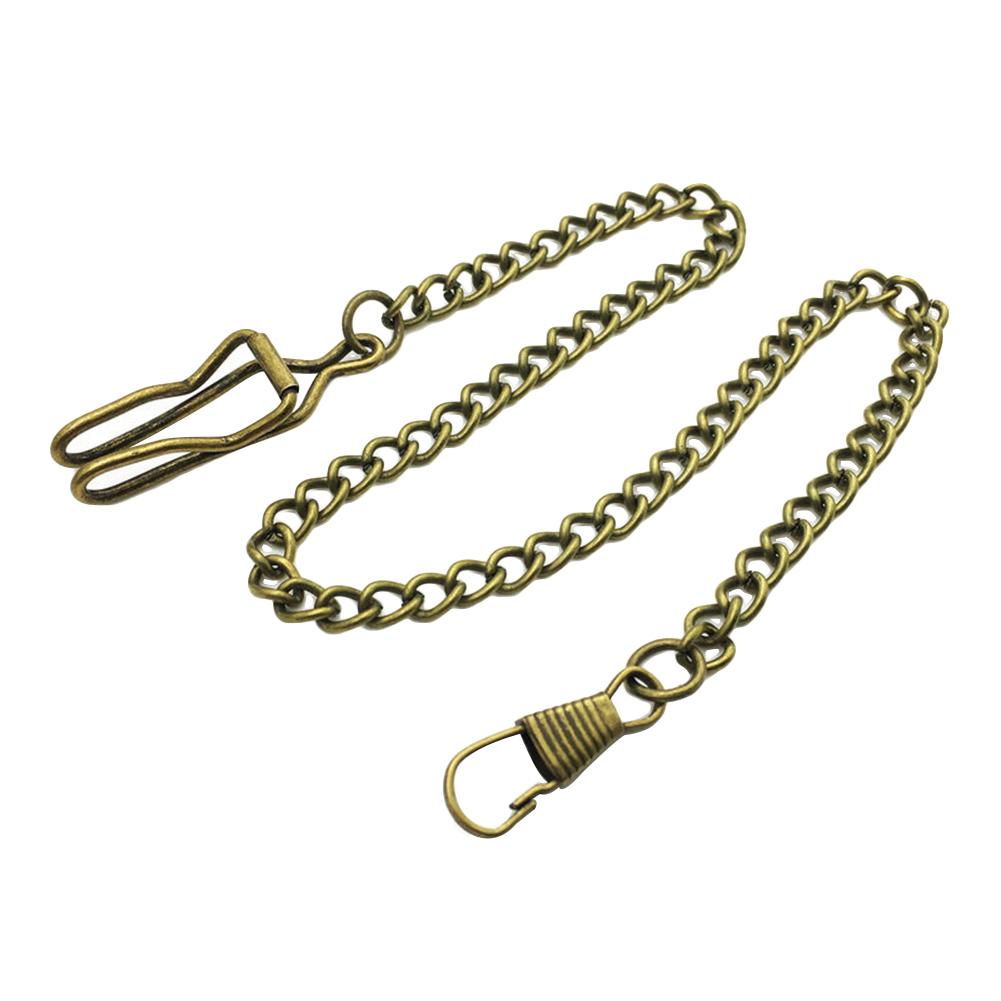 37cm retro Tasche Kette Uhr Kette Armbinde Halskette Gürtel Dekor Taschenuhr Kette Halskette Kette Für Männer/Frauen antike