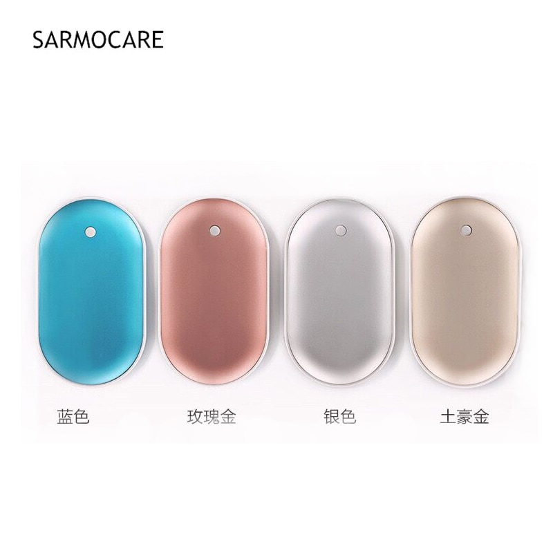 2 in 1 Mini Hand wärmer 4000mah Energie Bank USB handliche wärmer Energie Tragbare Poverbank Externe Batterie Ladegerät für telefon