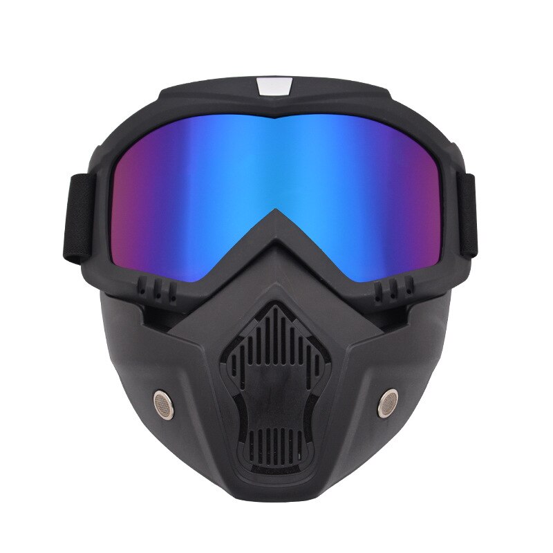 voll Gesicht Motorrad Ski Brille Maske Winddicht skaten Skifahren Sicherheit Maske Oudoor Sport Snowbaord Schneemobil Brille Maske