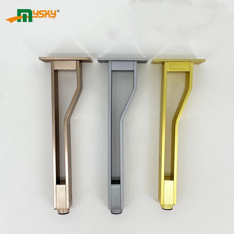 Paket Post, neue feste Aluminium legierung schrank fuß, wc waschbecken bein, Schlecht schrank boden typ waschtisch unterstützung fo