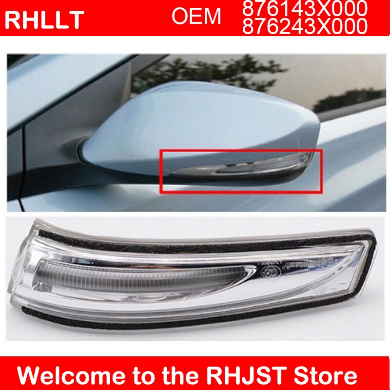 OEM-Außerhalb-Spiegel-LED-Drehen-Signal-Verstärker-Lampe-LH-RH-für Hyundai-Elantra 876143X000 876243X000 Wichtigsten fahren spiegel