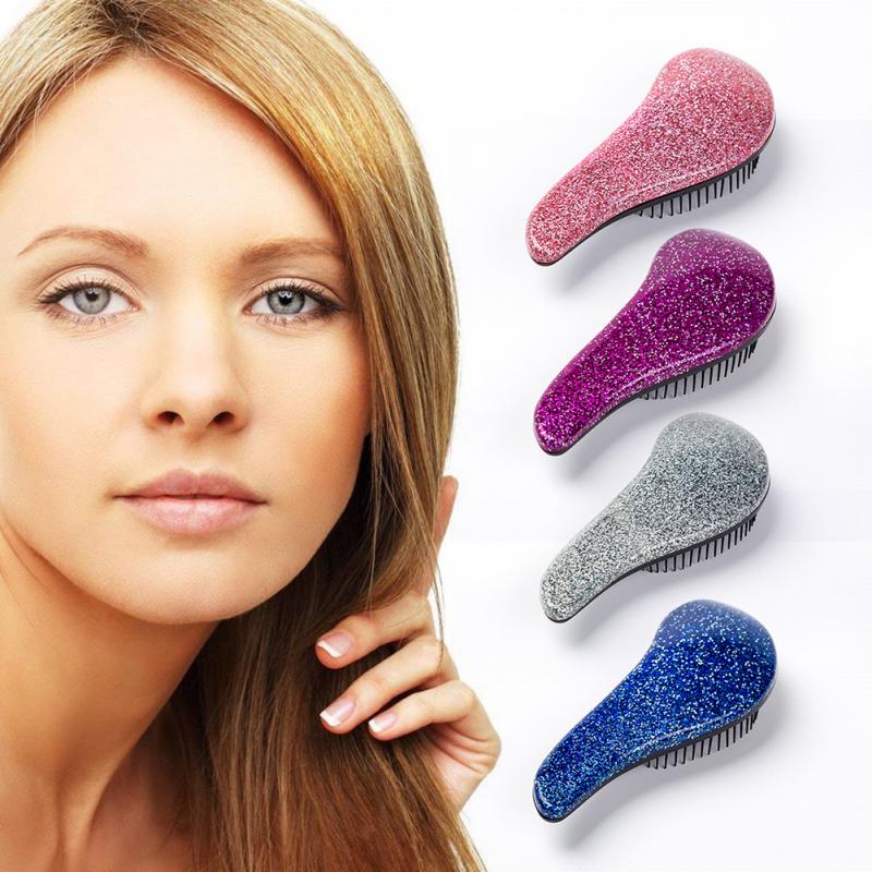 Tragbare Magie Griff Entwirren Kamm Komfortable Haar Pinsel Magie Haar Kamm Haarbürste Entwirren Salon Haar Styling Werkzeug