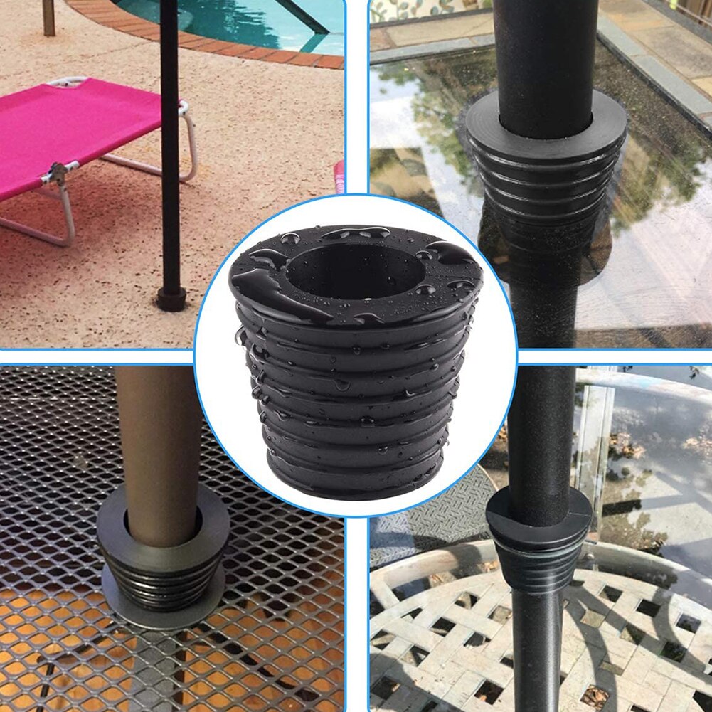 Startseite Versorgung Regenschirm Kegel Keil Stecker Terrasse Tisch Regenschirm Kegel Keil Ring Stecker Für Terrasse Tisch See Öffnung/Sonnenschirm Basis Stehen