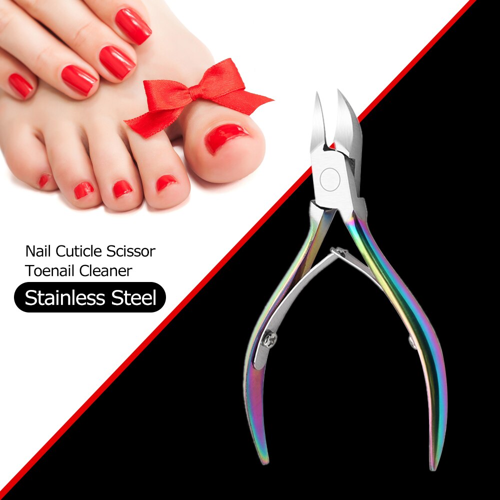 Nagel Zange Häutchen Cutter Nagel Pflege Werkzeug Toten Haut Scheren Manikübetreffend Werkzeug Edelstahl Nagel Haarschneidemaschine Nagel Kunst Häutchen Werkzeug