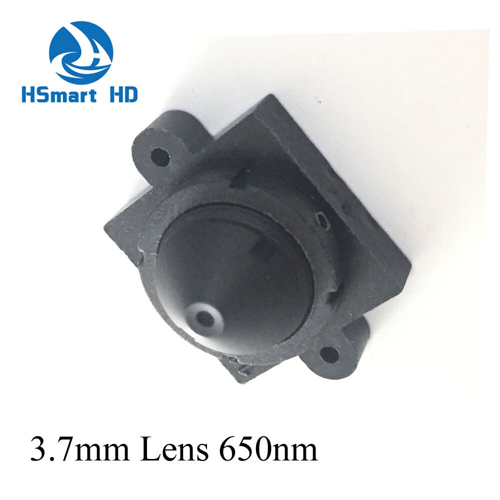 Neue Kamera cctv Nadelloch 3,7mm Objektiv Mini 1/3 Objektiv 650nm für HD CCTV Kamera M12 * 0,5 objektiv montieren.