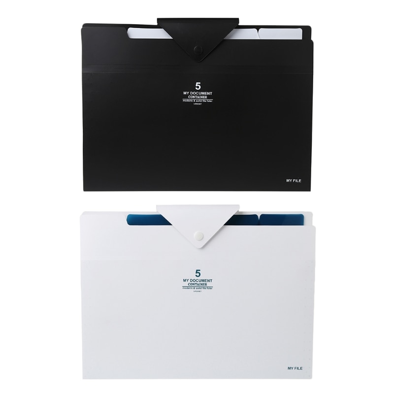 5 schicht Ausbau Datei Ordner Orgel Tasche A4 Veranstalter Papier Halten Dokument Ordner