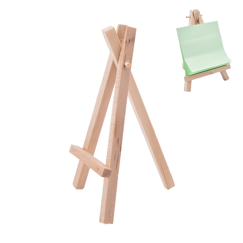 1Stck Mini Holz Staffelei Name Karte Ständer Hochzeit Tisch Karte Stand Anzeige Halfter Party Schreibtisch Dekoration
