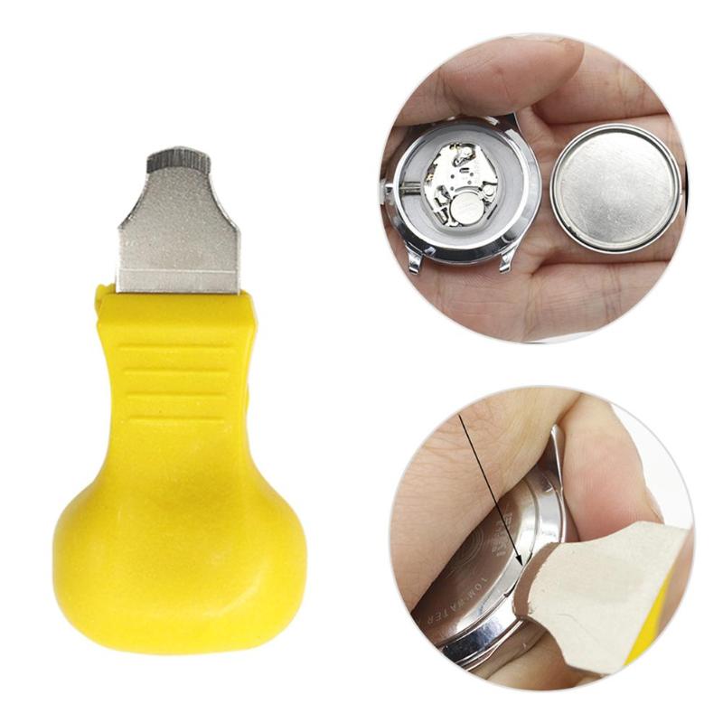 1 stück Kunststoff Metall Uhr Zurück Hebeln Öffner Uhrmacher Armbanduhren Zifferblatt fallen Öffnen Reparatur Werkzeug kompakt Uhr Zurück Hebeln Öffner