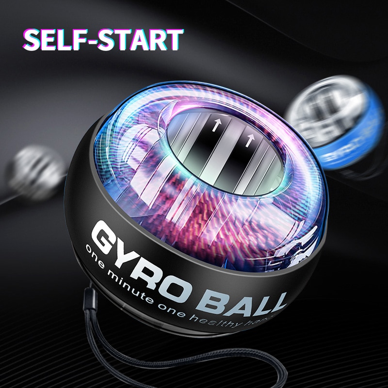 LED Handgelenk Ball Muskelkraft Ausbildung Gyroskop Energie Ball Verstärker Arm Trainer Energie Ball Heimat Fitnessstudio trainieren Fitness Auszustatten