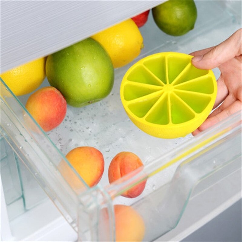10 Gitter Zitrone bilden Eisform Eis Werkzeuge Hausgemachte Popsicle Machen Kreative Reusabler Schimmel Sommer Küche DIY essen Werkzeuge