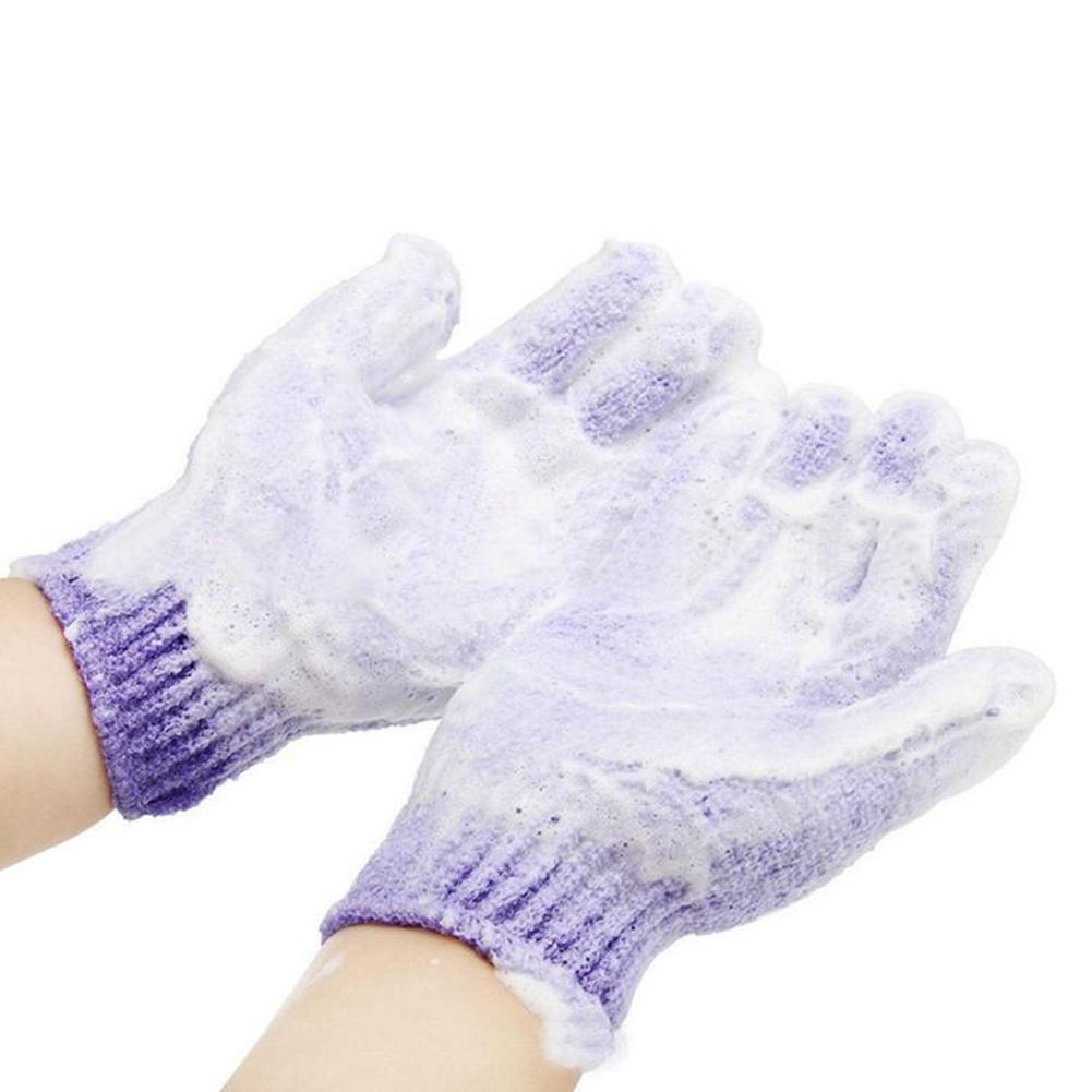 1Pc Dusche Schlecht Peeling Waschen Haut Spa Massage Peeling Körper Wäscher Feine Handschuh Körper Massage Waschen Haut Feuchtigkeits