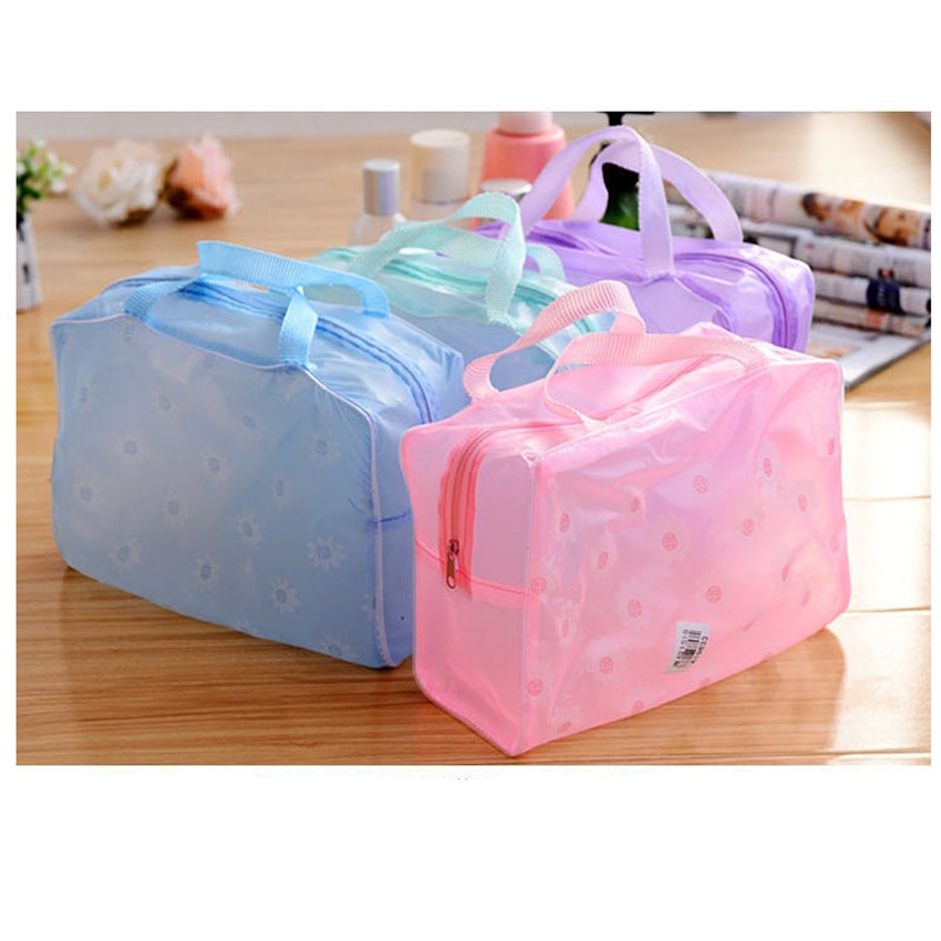 Frauen Wasserdicht machen-hoch Tasche Kosmetik Taschen Reise Kultur waschen fallen Handtasche Organizer Wasserdicht Weibliche Lagerung bilden Fälle