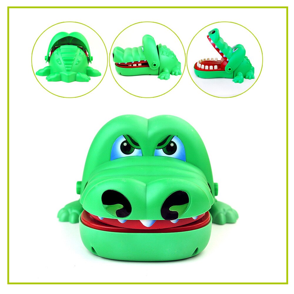 Knebel Spielzeug Finger Spiel Krokodil Lustige Zahnarzt Kreative Beißen freundlicher Spielen Mund Spielzeug Beißen Finger freundlicher Lustige Bar Party Spiele spielzeug