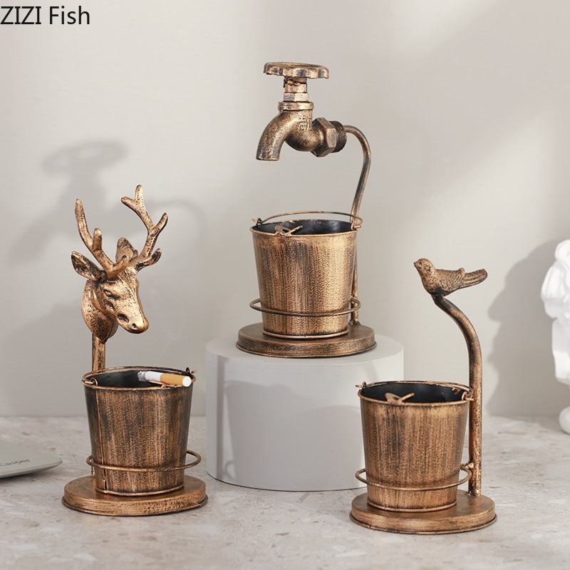 nordisch retro eins haushalt aschenbecher dekoration wohnzimmer büro dekoration persönlichkeit Trend multi-funktionale dekorationen