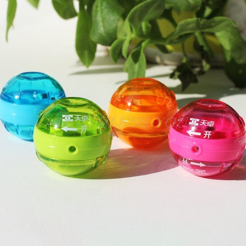 Bunte Nette Mini 2,0mm Bleistift Blei Spitzer Doppel See Schule Bürobedarf Schreibwaren freundlicher Zufällige Farbe