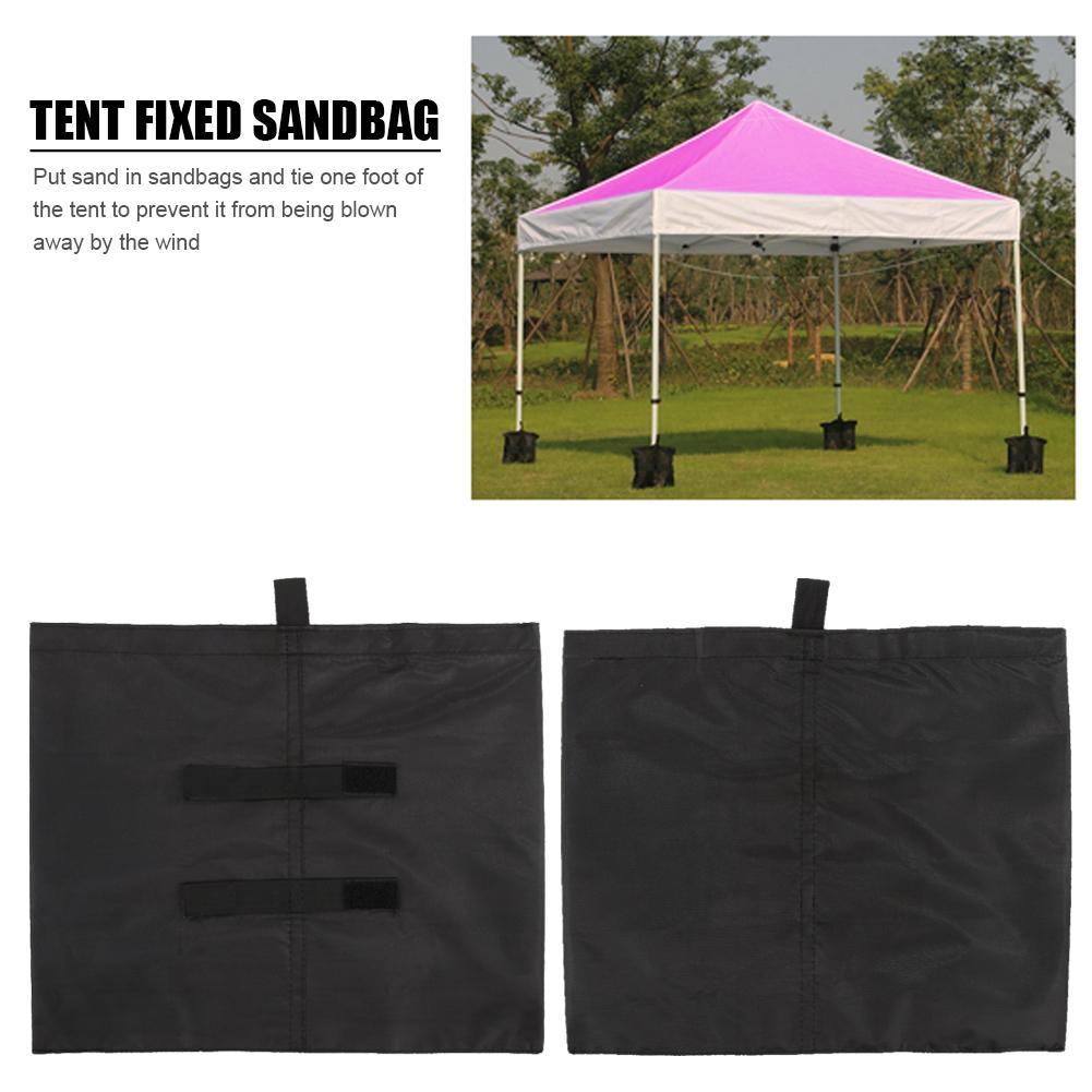 4Stck Lager Zelt Gewichteten Sand Tasche Ich bin Freien Pavillon Festzelt Zelt Sonnendach Baldachin Bein Gewicht Sandsack Camping Accesorios