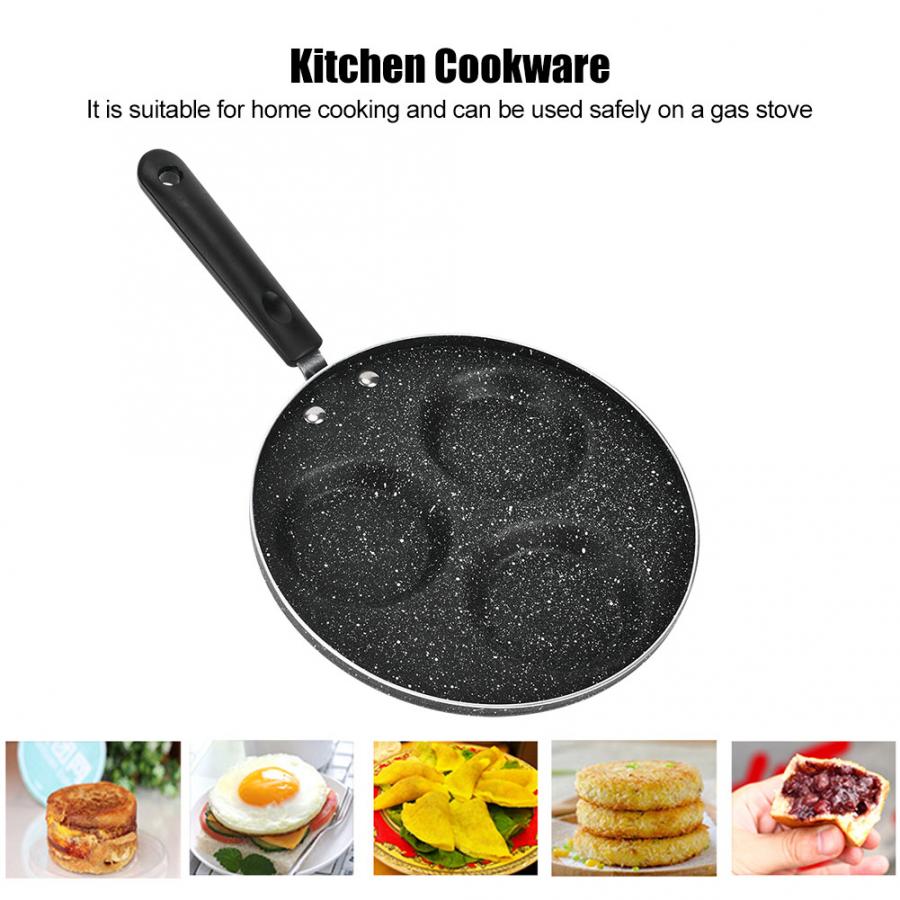 3-See Braten Topf Verdickt Omelett Kochgeschirr Pfanne Küche Nicht-Stock Ei Pfannkuchen Steak Pfanne Kochen Ei Schinken pfannen Frühstück Hersteller