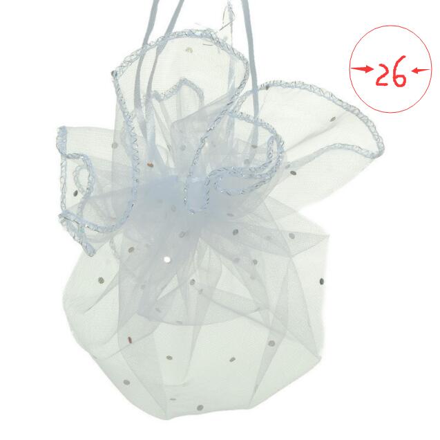 100 stücke durchmesser 26 35 40cm Weiß Runde Organza Taschen Kordelzug schmuck verpackung taschen für Hochzeit/fcandy/Weihnachten Garn tasche