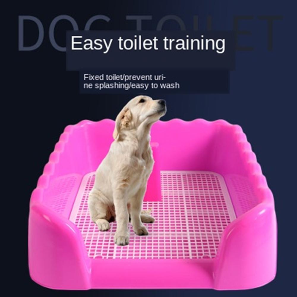 Tragbare Hund Wc Katze Hund Automatische Töpfchen Mit Spalte Urinal Schüssel Pee Für Hunde Katze Welpen Wurf Fach Ausbildung Wc haustier Hund