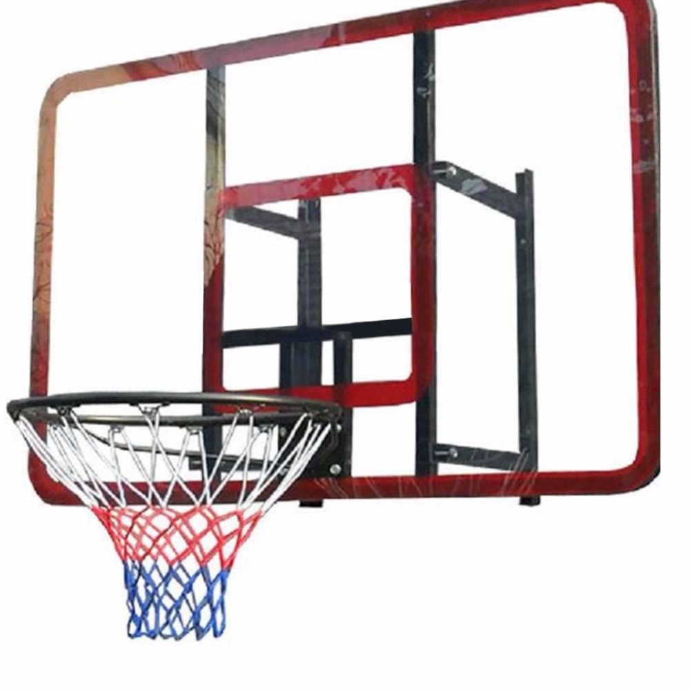 Universal- Bunte Basketball Netz Basketball Korb Rückwand Gittergewebe Netz Netz Standard Band Felge Nylon Band Ziel Rand Gittergewebe