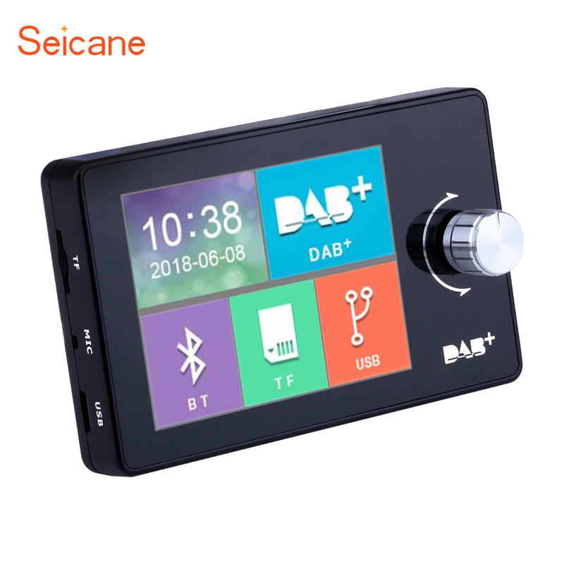 Seicane 2,8 zoll in-Auto tupfen/tupfen + Empfänger Bluetooth Musik Hände-Freies USB/TF Musik Adapter mit wahre farbe TFT-LCD bildschirm