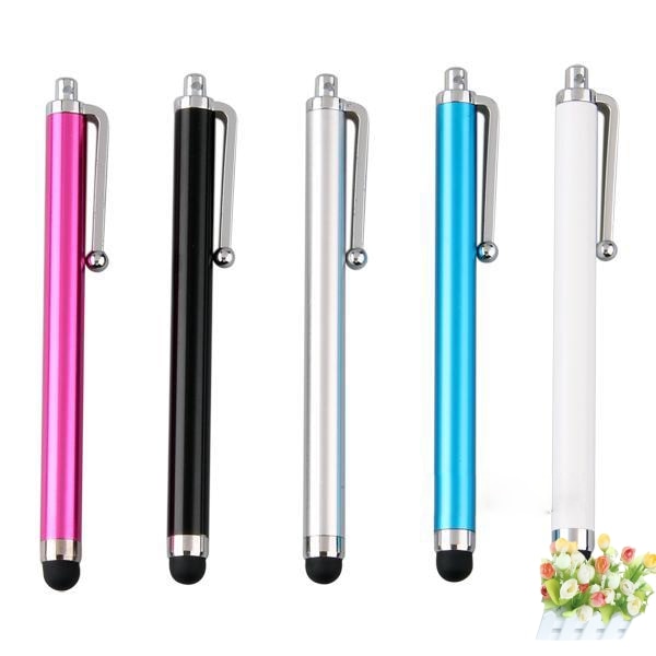 Stift berühren Bildschirm Stift Kuli Für IPhone Samsung Clever Telefon Tablette PC IPad IPod 8 Farben