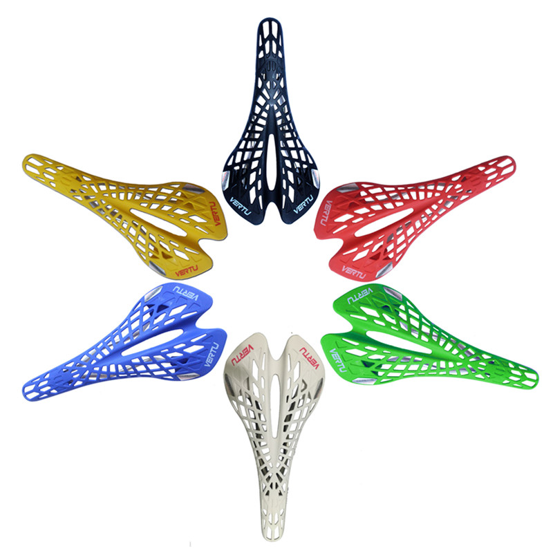 Super Licht Kunststoff Fabrik Agenten VERTU Fahrrad Mountainbike Sattel MTB Fahrrad Sattel Sitz 6 Farben PVC Kissen Sillin Bicicleta