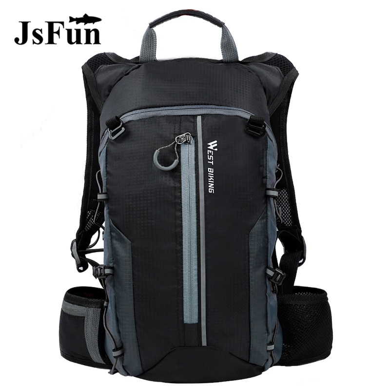 Wasserdicht Radfahren Taschen Nylon Motorrad Rucksack Reflektierende Helm Schulter Tasche Multi-funktion draussen Reiten Ausrügestochen PJ239