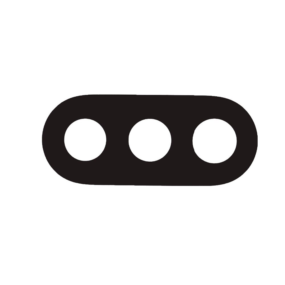Original glas objektiv tailgate kamera für iPhone X