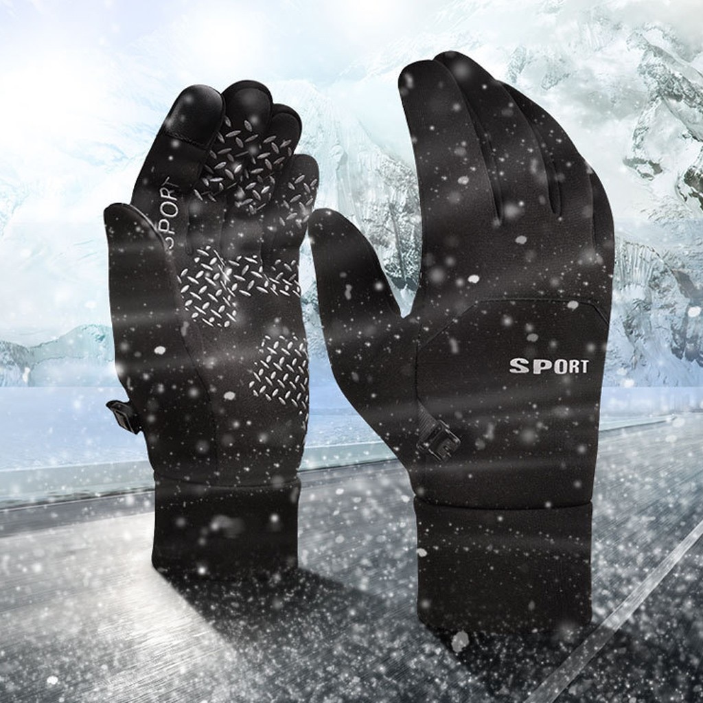 Wasserdichte Handschuhe Winter Warme Männer Ski Handschuhe Snowboard Handschuhe Motorrad Berg Reiten Touchscreen Schnee Windstopper # YL5