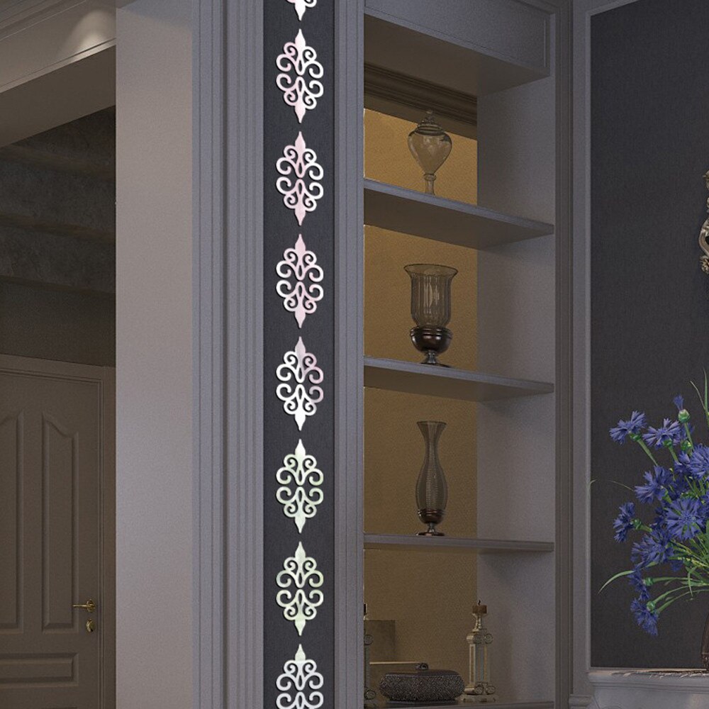 3d Multifunktionale Zauberstab Aufkleber Diy Raum Dekoration Specchio Acryl Zauberstab Aufkleber Moderne Aufkleber Dekoration