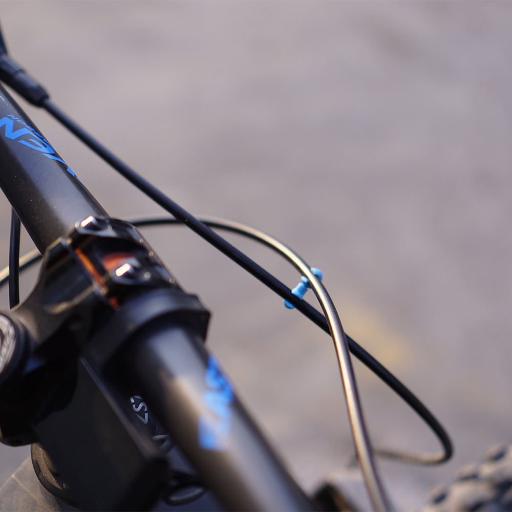 ZTTO Fahrrad-Bremsleitung S-Schnalle Fahrrad-Schaltzug Leise Halterung Drehbarer Schlauch Anti-Reibungs-Leitungsring-Verschluss