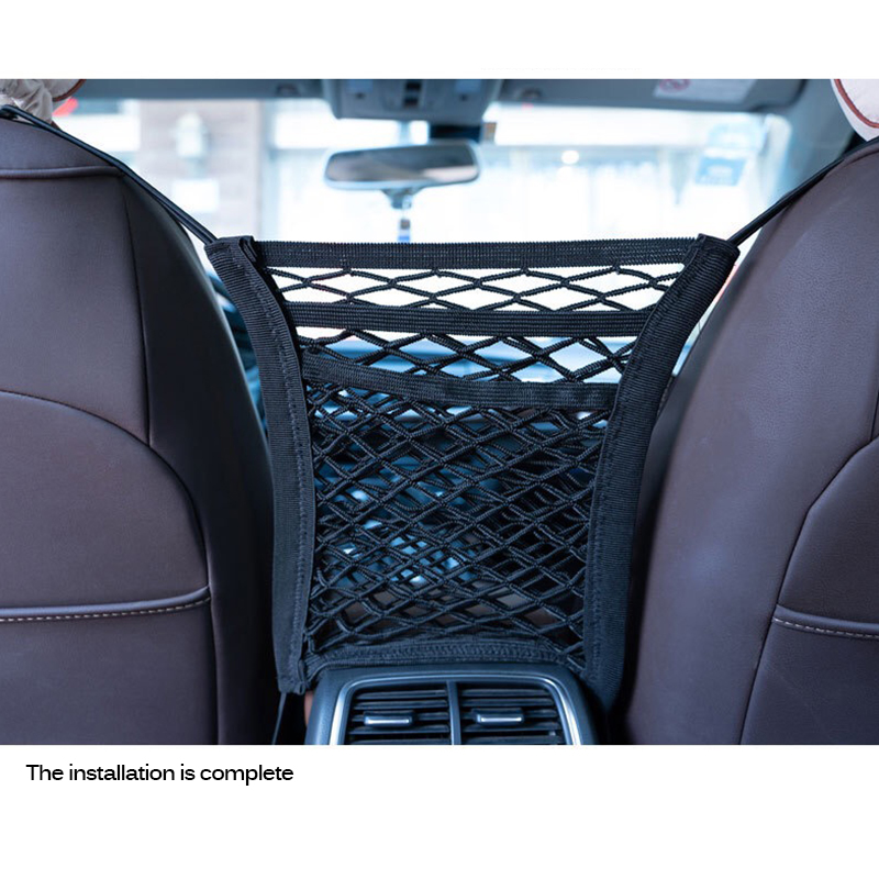 Neue Auto Organizer Sitz Zurück Speicher Elastische Auto Gittergewebe Netz Tasche Für Auto Fahrzeug Auto Zwischen Taschen Gepäck Halfter tasche