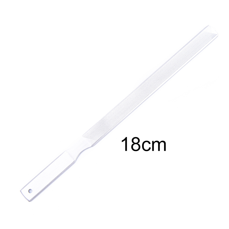 Edelstahl Nagel Datei Puffer Polieren Schleifen Pedikübetreffend Manikübetreffend Nagel Kunst Werkzeug 18CM 1 pc