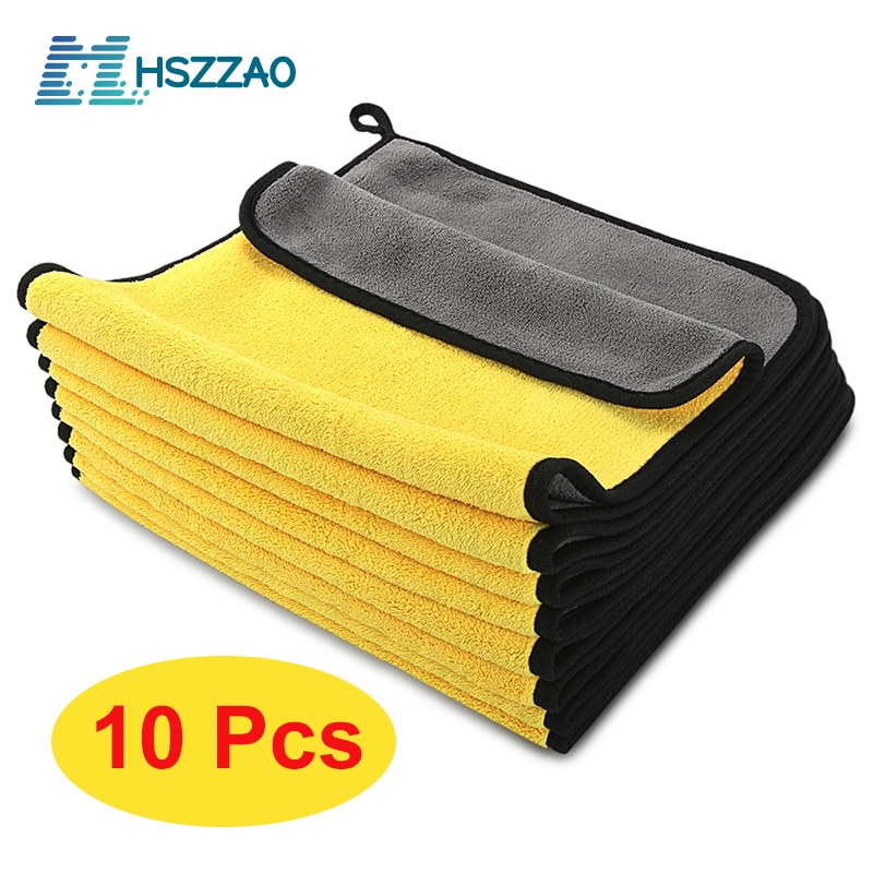 3/5/10 stücke extra Weiche Auto Waschen Mikrofaser Handtuch Auto Reinigung Trocknen Tuch Auto Pflege Tuch Detaillierung Auto WashTowel nie Scrat