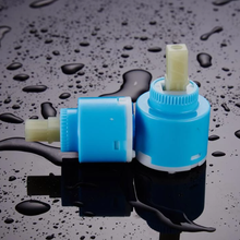 Wasserhahn Patronen Förderung 35mm / 40mm Keramik-kartusche Wasserhahn Patrone Mischer Niedrigen Drehmoment Wasserhahn Zubehör Drehung eben