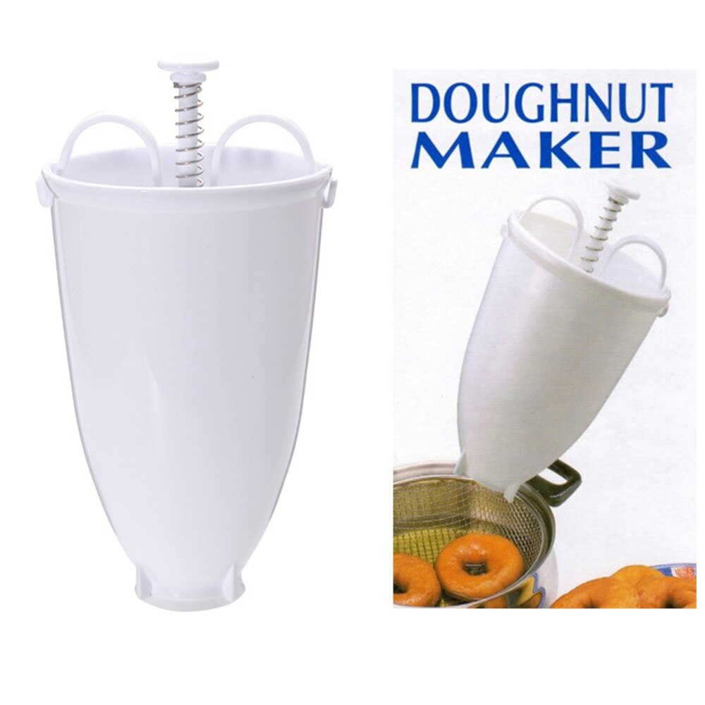 Magie Schnelle Kunststoff Krapfen Hersteller Waffel Formen Backformen Krapfen Hersteller Kuchen bilden Keks Kekse DIY Backen Werkzeug Küche Zubehör