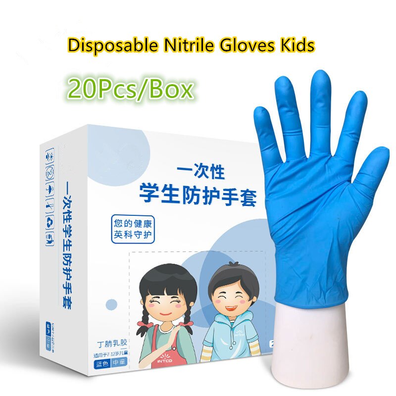Reinigung PVC Handschuhe Schutz Nitril Einweg Handschuhe ich Baby Handschuhe Lebensmittel Handschuhe Inspektion Latex gummi Küche freundlicher 7-12T