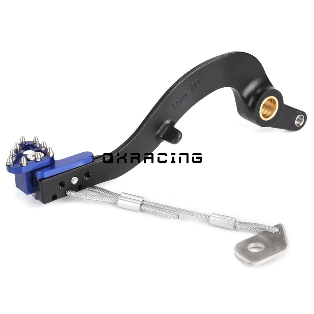 Bremse hinten Pedal Arm hebel mit bremse Sparer für yz 250 yz250f dirtbike offraod motorrad teile