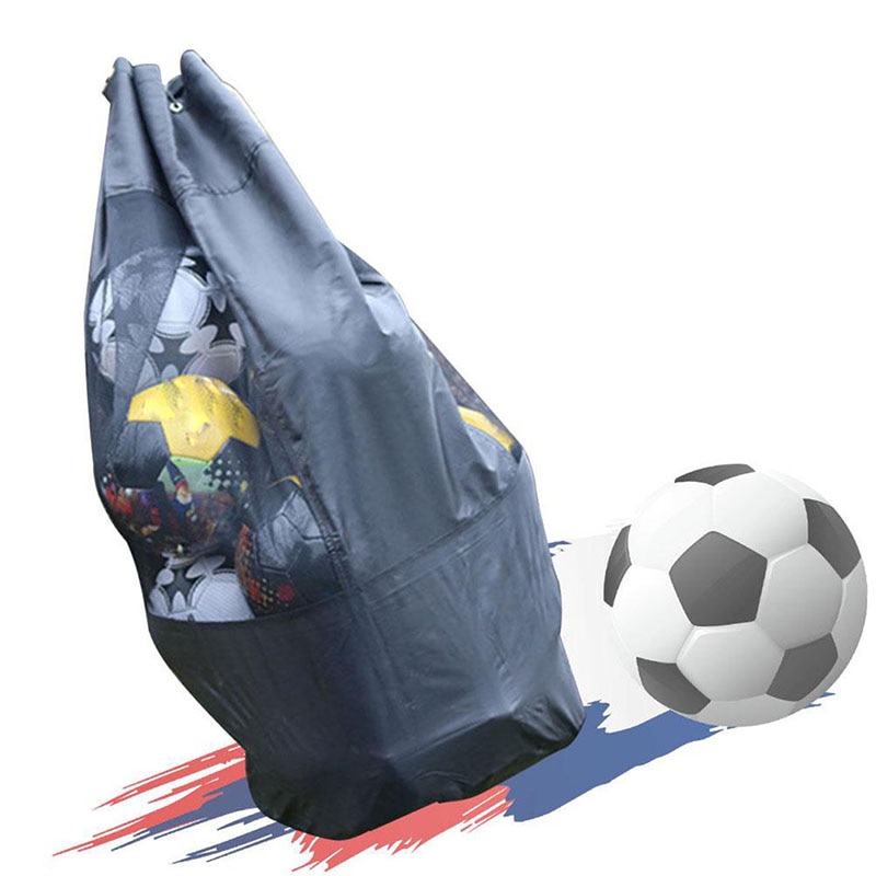 draussen FußBall FußBall Durchführung Sack extra Große Ball Schulter Tasche Wasserdichte Basketball Lagerung Tasche Netz Sport Gittergewebe