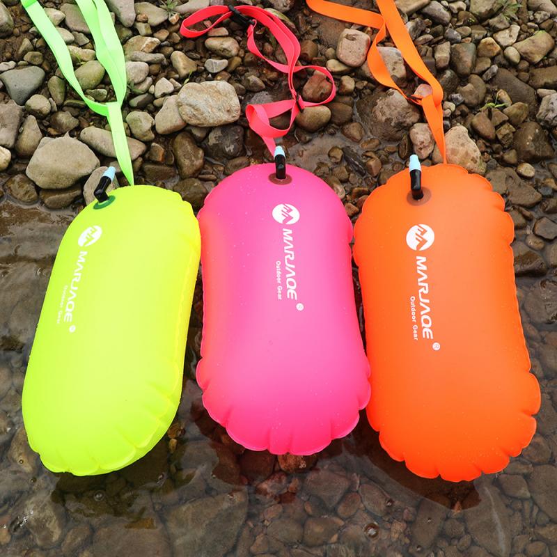 Schwimmen Leben Boje PVC Schwimmen Boje Sicherheit schweben Luft Trockenen Tasche Schlepptau schweben Schwimmen Aufblasbare Flotation Tasche Für Wasser Sicherheit