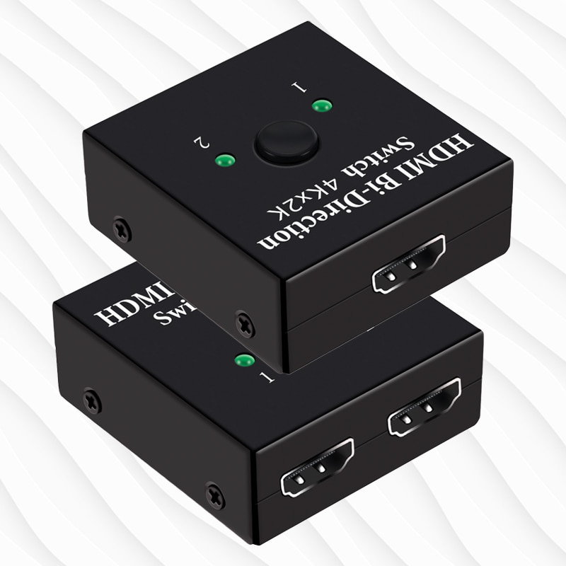 4K x 2K HDMI Umschalter Splitter 1080P 4K UHD HDMI Schalter 1X2 2X1 Teilt 1 in 2 heraus Verstärker HDMI Umschalter 2 Häfen Bi-gerichtet