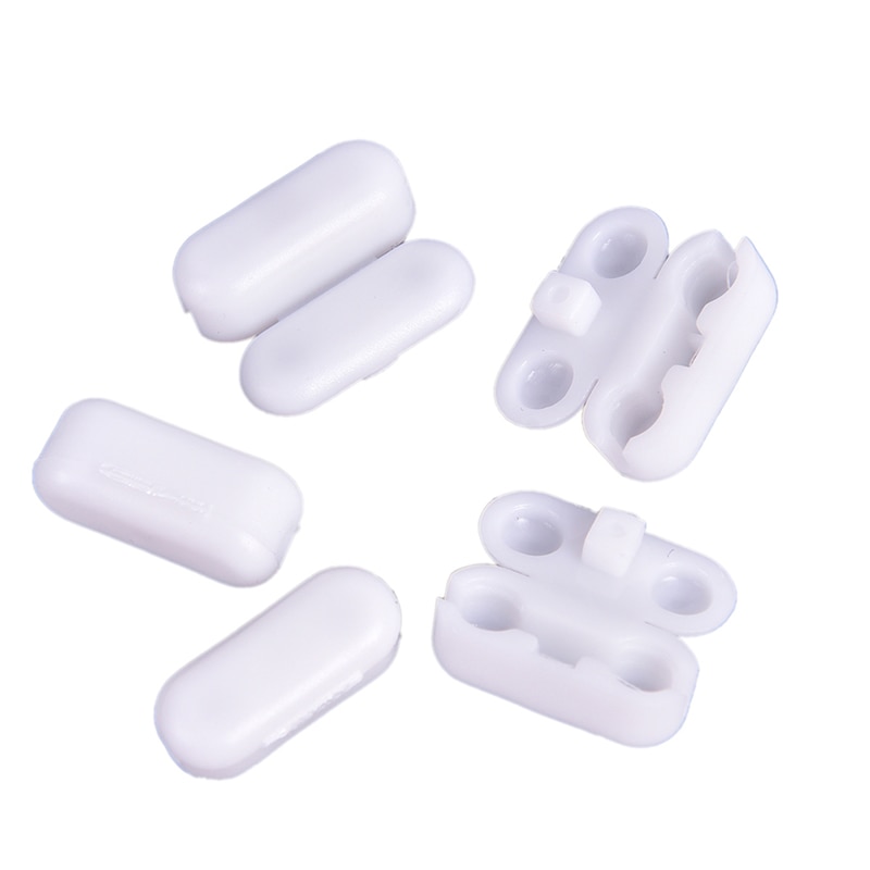 20 stücke Rollos Ziehen Schnur Stecker Vorhang Kette Anschluss für Vertikale Jalousien Pvc-h-streifen Schreiner Ersatz Werkzeug Ersatz Kunststoff