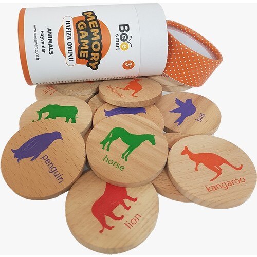 Biene Clever Erinnerung-Spiel Tiere-Holz Tiere