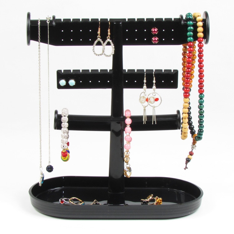 Acryl Schmuck Organizer Anhänger Halskette Armbinde Anzeige Halfter Schmuck Ständer Halskette Anzeige Regal Ohrring fallen