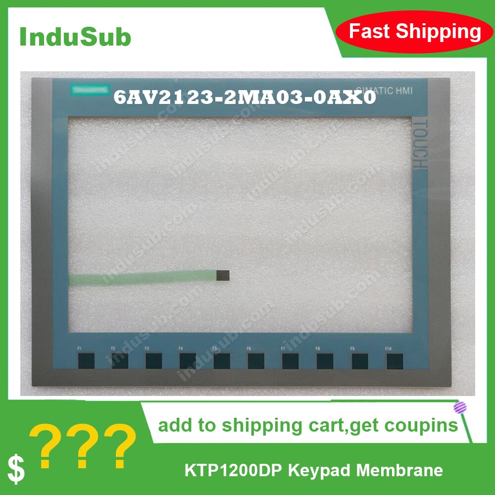 Membran Tastatur Tastatur Schalter für 6AV2123-2MA03-0AX0 6AV2 123-2MA03-0AX0 KTP1200