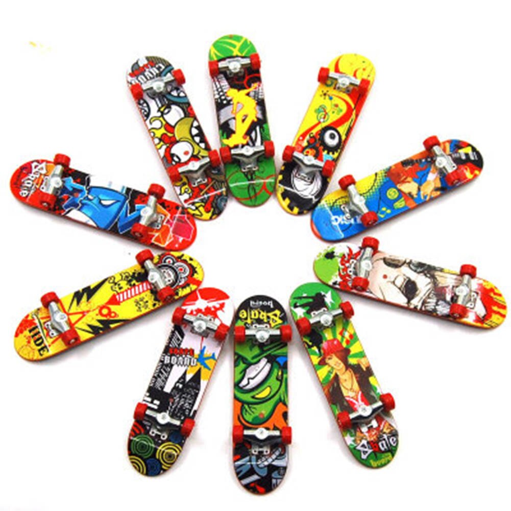 Gelegentliche Farbe Holz Griffbrett Professionelle Finger Skateboard Holz Grundlegende Fingerboars freundlicher Sensorischen Erwachsene Spielzeug