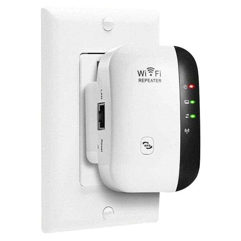 WiFi Netzwerk Verstärker Drahtlose Signal Verstärker Kleine Brot Routing Verlängerung 300M Relais Verstärker UK Stecker