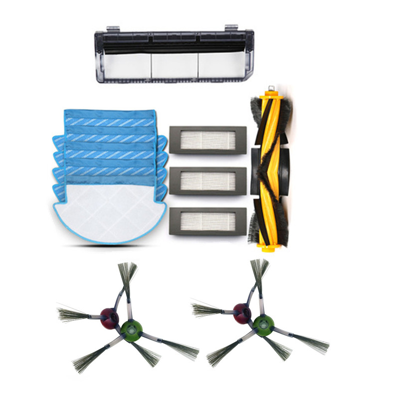 Roboter Staubsauger Seite Pinsel Abdeckung HEPA-Filter Mopp Tuch für Ecovacs Deebot OZMO 902 Roboter Staubsauger Teile Zubehör