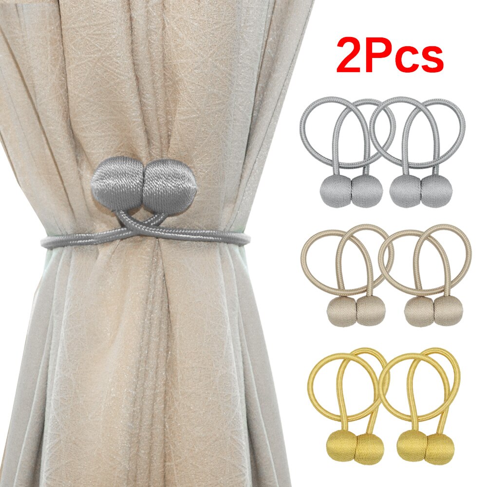 1 paar magnetisch Perle Ball Vorhang Halfter Vorhang Raffhalter Krawatte Rücken Holdbacks Hängenden Ball Schnalle Clips Accessoires Wohnkultur